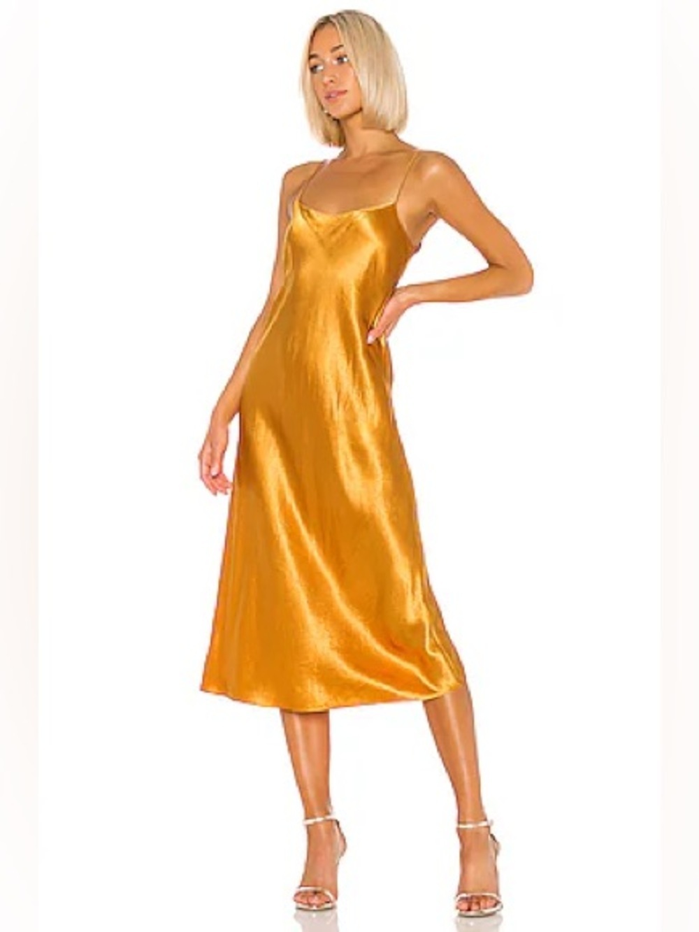 Vince slip dress in sienna